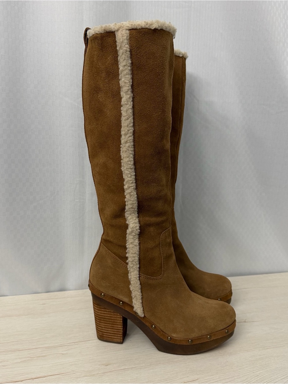 Ralph Lauren Denim & Supply Suede Callen Boot Womens Size 8.5 B